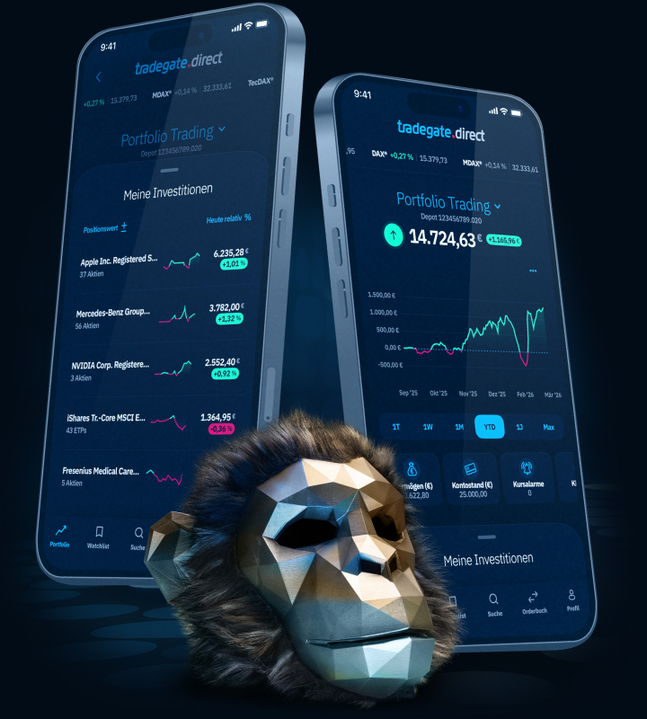 Tradegate Direct App on multiple devices