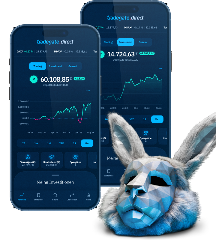 Tradegate Direct App on multiple devices