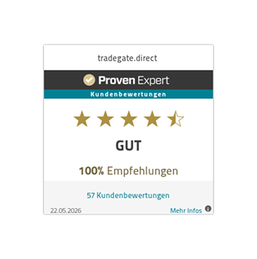 ProvenExpert - tradegate.direct