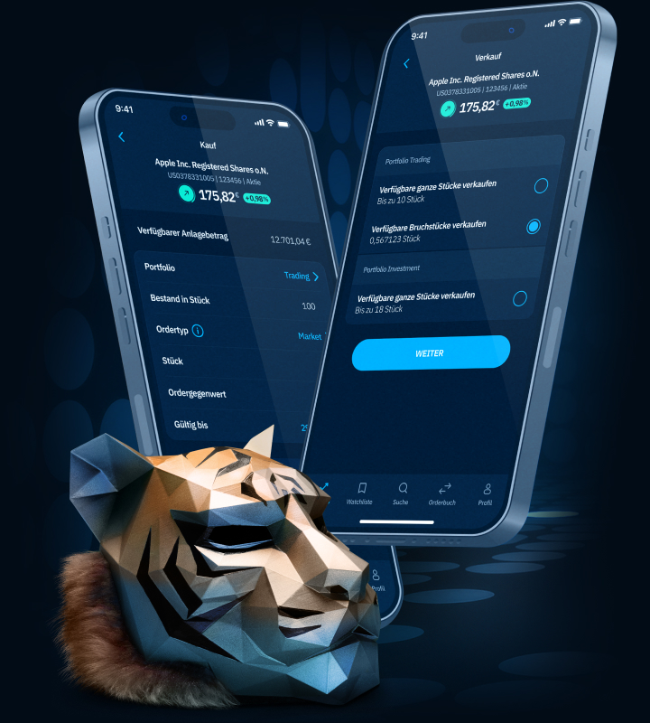 Tradegate Direct App on multiple devices