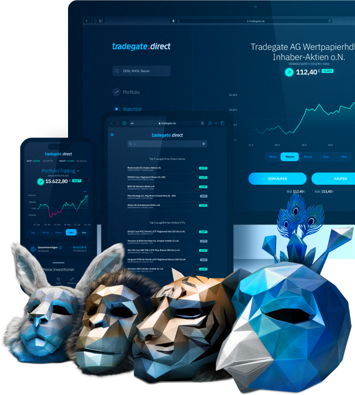 Tradegate Direct App on multiple devices