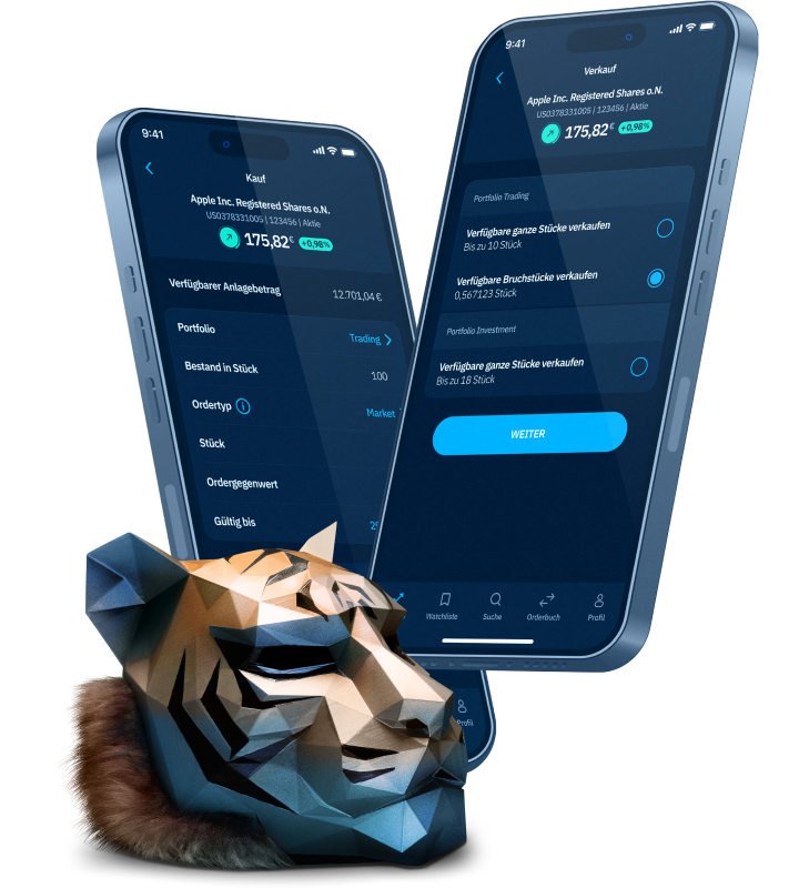 Tradegate Direct App on multiple devices